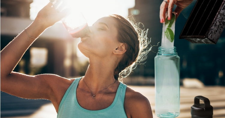 Water Bottle Ice Cube Tray
