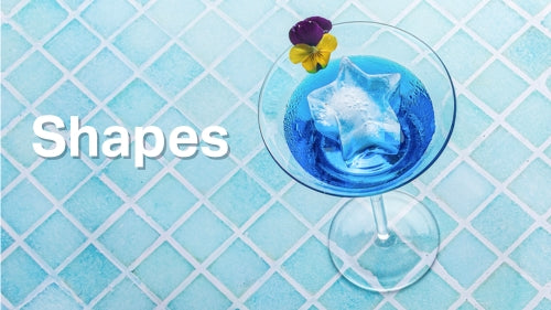 Ice Cube Shapes with Attitude - DrinksPlinks