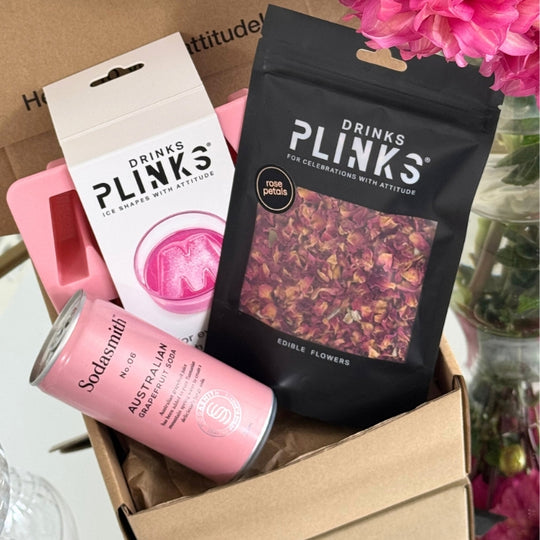 Mother's Day Gift Set with Pink Letter M