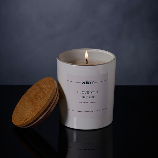 I Love You Like Gin Candle