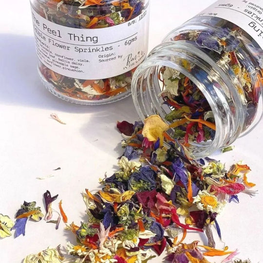 Edible Flowers for Cocktails - Rainbow Mix 6gms